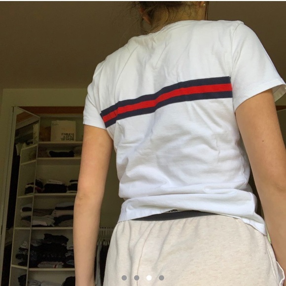Brandy Melville striped Jamie top - Picture 4 of 5